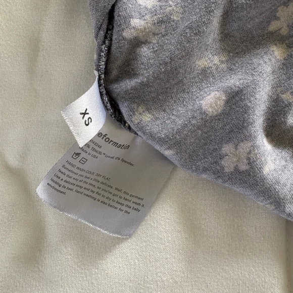 Reformation Black Dress with Yellow and Pink Floral Pattern - Picture 4 of 4